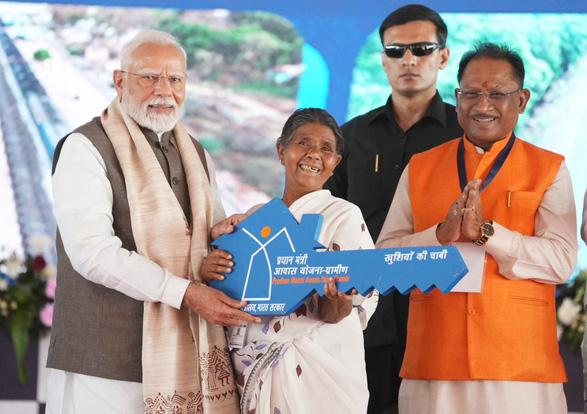 Chhattisgarh received the gift of development projects worth 33 thousand 700 crores from Prime Minister Modi, Chief Minister Sai expressed gratitude, Khabargali