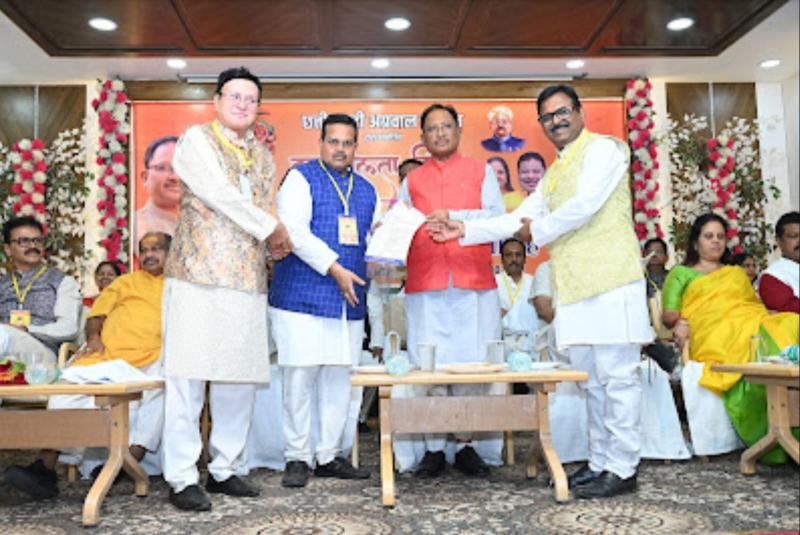 Charity and philanthropy are in the nature of Daau Agarwal community: Vishnudev Sai, Demand to start state decoration in the name of philanthropist Daau Kalyan Singh Agarwal - Daau Anurag Agarwal, Chhattisgarh, Raipur, Khabargali