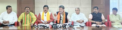 BJP President asked 5 questions to Congress, why does Congress want to stage protests where the law is doing its work? BJP State President Kiran Singh Dev on Enforcement Directorate ED filing charge sheet in court in National Herald case, Chhattisgarh, Khabargali