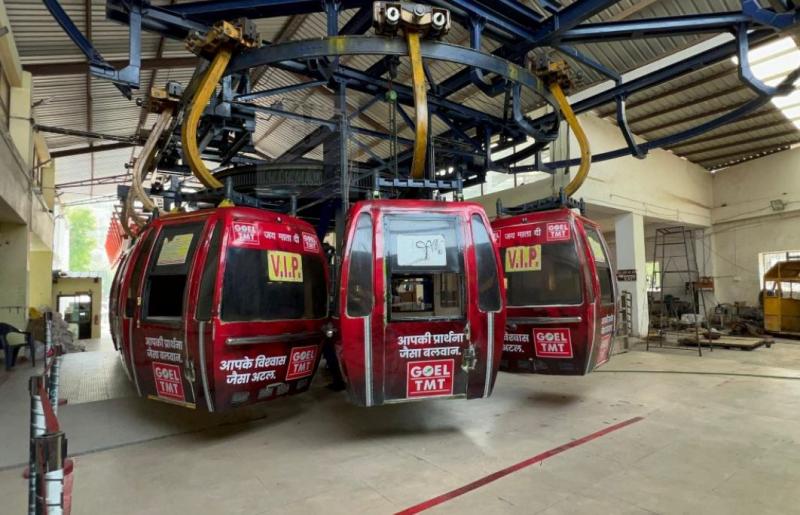 Ropeway restarted in Dongargarh, it was closed after the accident latest news hindi News big News khabargali 
