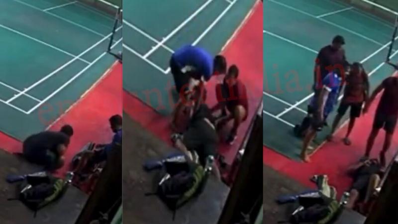 Player dies in Sapre School's badminton court, heart attack suspected latest news hindi News big news khabargali