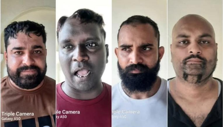 Hooliganism by bouncers in Mekahara Hospital: 4 accused who pointed guns at journalists jailed till June 6, main accused Wasim Akram, police took out a procession of the accused, investigation on unlicensed guns too, Raipur, Chhattisgarh, Khabargali