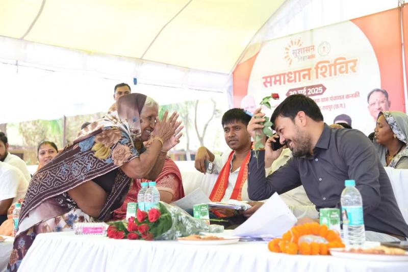 Good governance festival is bringing big changes with small joys, people's dreams are coming true: Anuj Sharma, Dharsiva MLA Padma Shri, Chhattisgarh, Khabargali