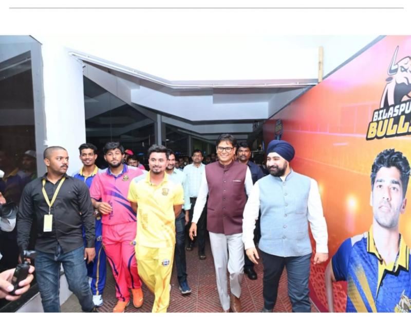Chhattisgarh Cricket Premier League started in Raipur, inaugurated by Minister OP Choudhary latest news hindi news Raipur news khabargali 