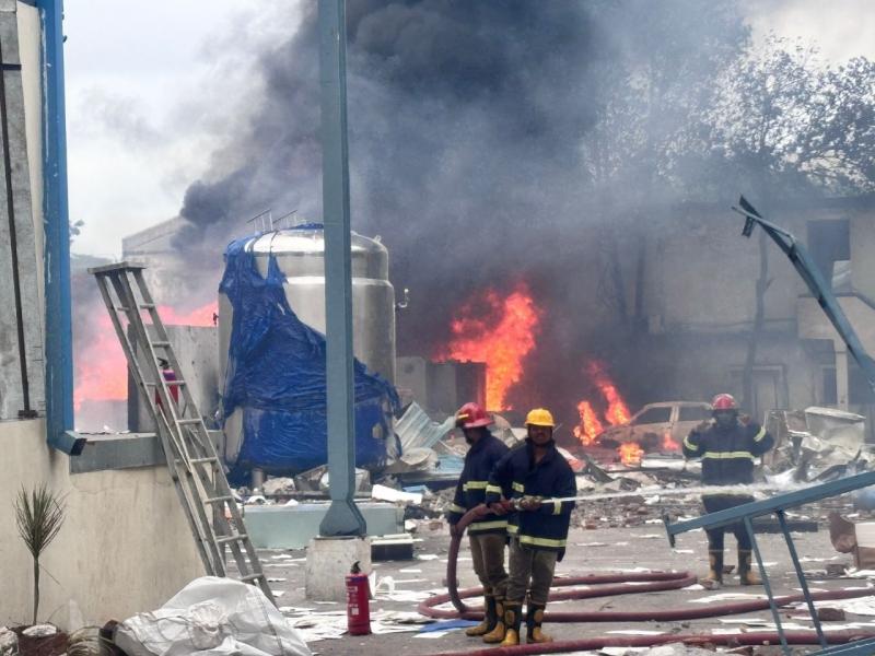 Big explosion in Telangana chemical factory, 13 workers killed, 20 others injured hindi news big News latest news khabargali 