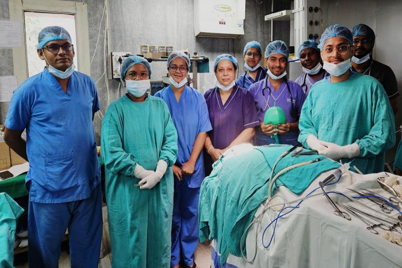 The instrument penetrated 7 cm into the face, ENT doctors performed a complex operation and brought the injured child out of danger Chhattisgarh Newa hindi news latest News big news khabargali