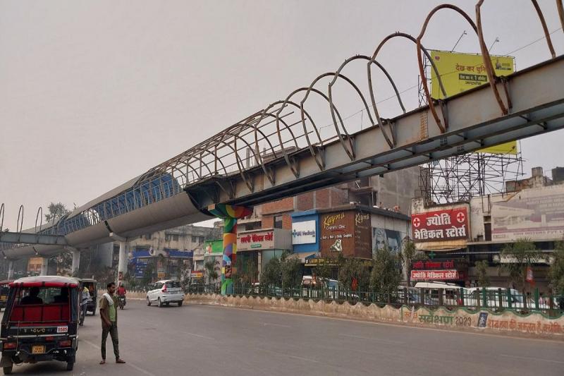 PWD will restart the work of skywalk, lifts will be installed at 6 places Raipur news hindi news Big news khabargali 