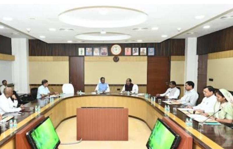 Chief Minister Vishnu Deb Say Cabinet meeting concluded, establishment of International Cricket Academy in Nava Raipur Raipur news Chhattisgarh news khabargali 