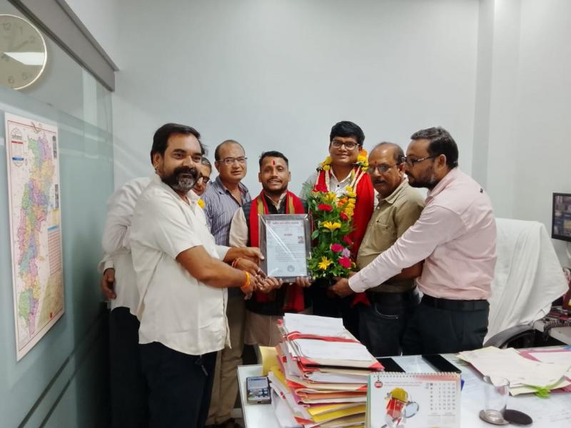 Rashtriya Pawar Kshatriya Mahasabha appointed new vice presidents in three states, Ajay Bhagat nominated from Chhattisgarh, National President Nandlal Chaudhary, Raipur, Khabargali