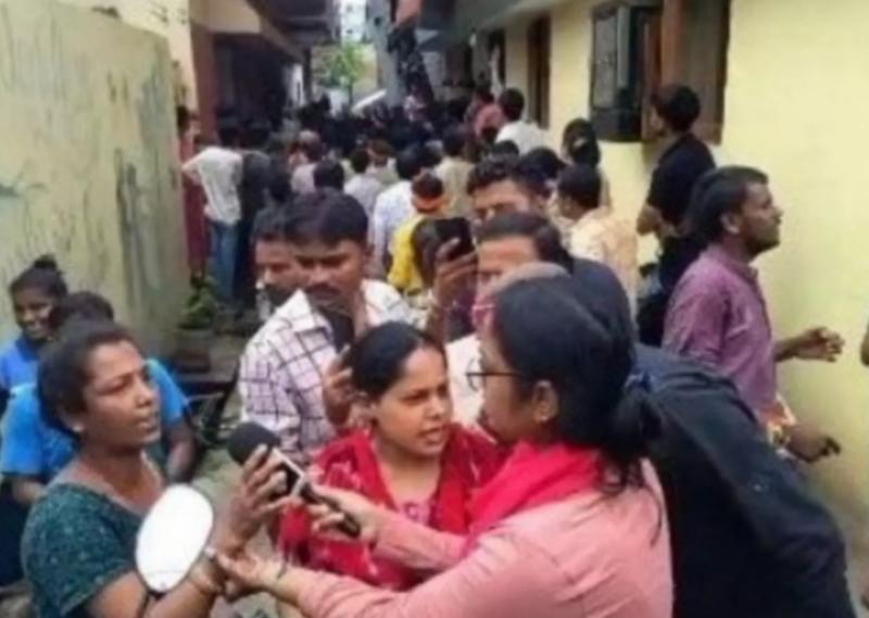 Ruckus over religious conversion in Raipur, fierce dispute between two parties Chhattisgarh News Raipur news hindi news big news khabargali
