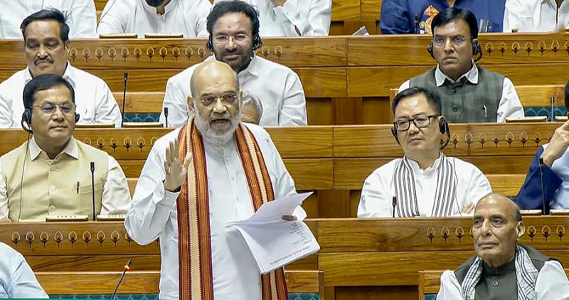 Amit Shah introduced three bills in Lok Sabha: provision for removal of PM, CM, ministers detained on serious charges, New Delhi, Khabargali