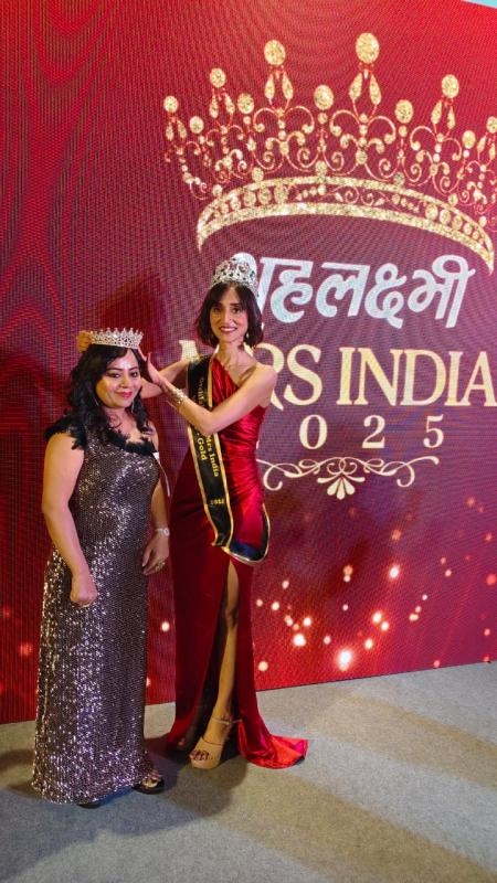 Chhattisgarh's Pragya Prasad became 'Grihalakshmi Mrs Intelligent', Chhattisgarh's name echoed in India's biggest Mrs India competition, Raipur, Khabargali