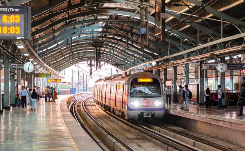 Delhi Metro trains will run without drivers for the first time, this will be the world's longest driverless metro network latest news hindi news big news khabargali 