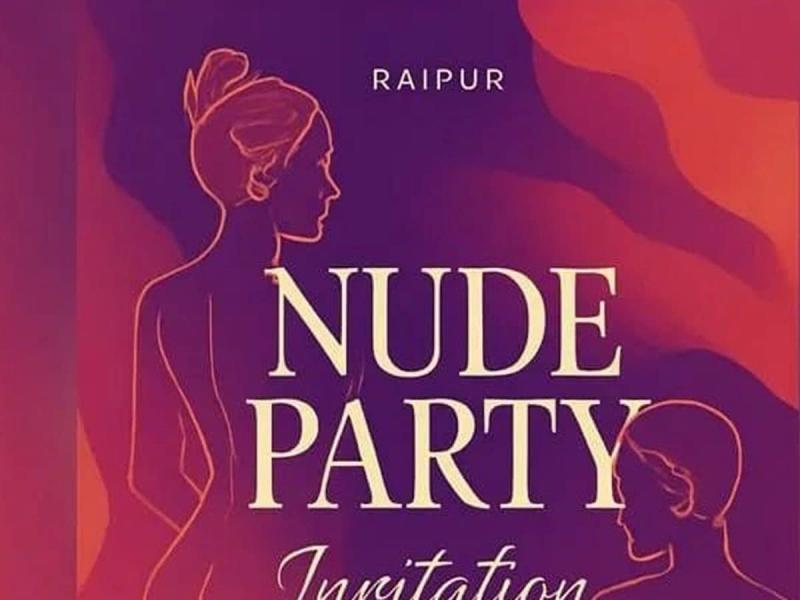 CA student arrested in nude party case in Raipur, after the poster went viral there was a stir in the city hindi News big news latest News khabargali