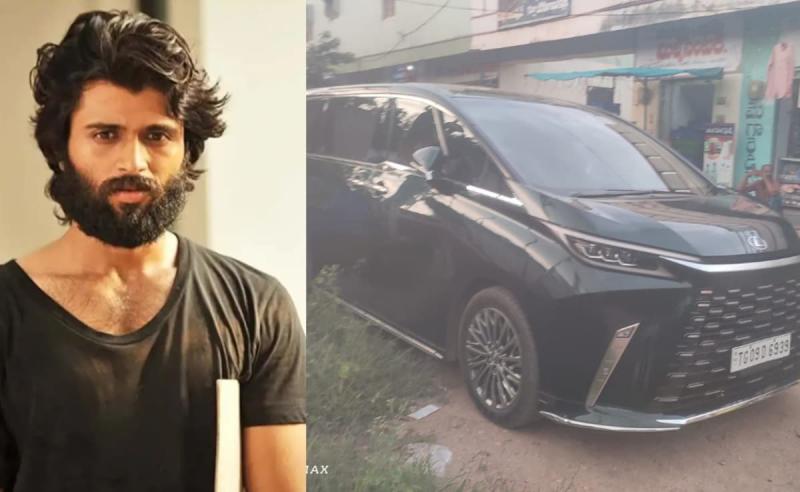 Superstar Vijay Deverakonda met with a car accident while on his way to Hyderabad. Big news latest News khabargali 