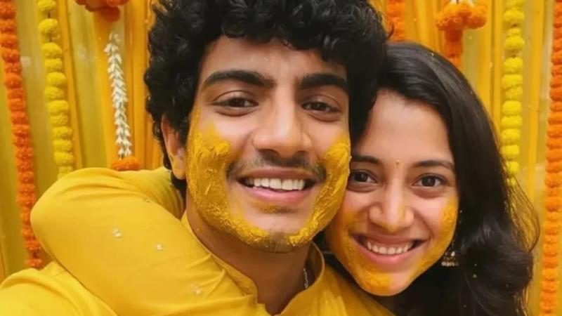Smriti Mandhana and Palash Muchhal's wedding rituals begin Haldi ceremony is a fun affair.