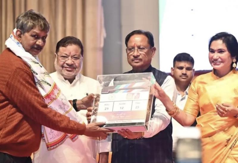 Rs. 150 crore sanctioned for the Chhattisgarh film city "Chitrotpala"... CM Sai praised films like Chhaihan Bhuiyan and Bhulan The Maze, Raipur, Chhattisgarh, Khabargali