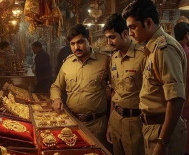 Man wearing police uniform escapes with gold worth Rs 1 crore from shop, creates panic hindi News latest News khabargali 