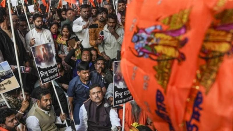 Kolkata erupts over the murder of a Hindu in Bangladesh; 10,000 people will surround the Deputy High Commission. Hindi News latest News khabargali 