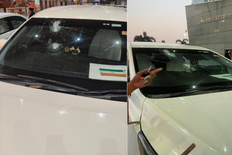 Union Minister Tokhan Sahu's car met with an accident, suddenly hit an iron rod, narrowly escaped. Hindi News latest News khabargali 