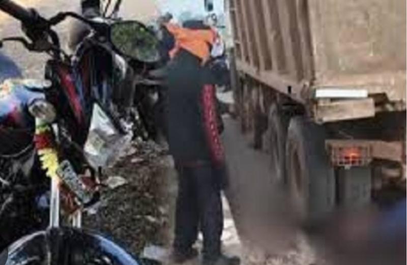 Tragic accident on National Highway-53, three people including father and son died on the spot hindi news latest News khabargali 