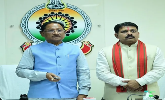 Chief Minister Vishnudev Sai inaugurated 8 new cyber police stations, which will be built at a cost of Rs 255 crore. Chhattisgarh News Raipur khabargali 