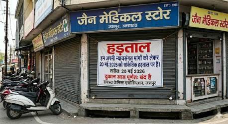All medical shops will remain closed on May 20, CAT extends support latest News hindi news khabargali