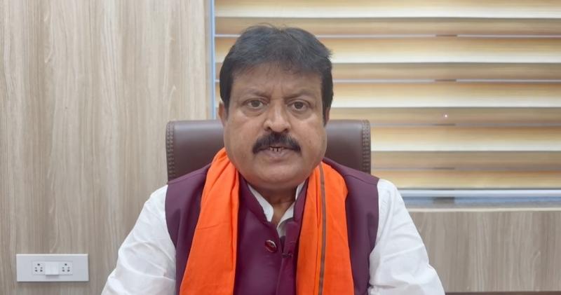 Congress's protest on Ram Temple offerings and Nakti village issue is just a sham: Sanjay Srivastava, Chairman of State Civil Supplies Corporation, BJP, Raipur, Chhattisgarh, Khabargali