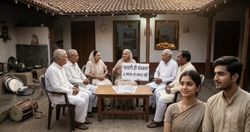 Even the rich are now fans of simplicity: Indore's Jain and Agarwal communities launch a surgical strike on wedding show-offs, completely banning pre wedding shoots and public sangeet nights, Khabargali