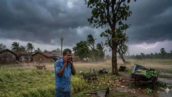  Rain and lightning alert for 21 districts of Chhattisgarh; rivers and streams in spate. Raipur Chhattisgarh hindi news khabragali 