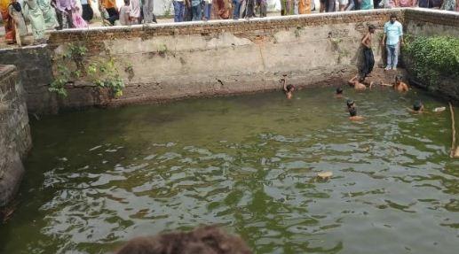Two children drown in the stepwell of Chaturbhuji Temple; atmosphere of mourning in the area. raipur chhattisgarh latest news khabargali 