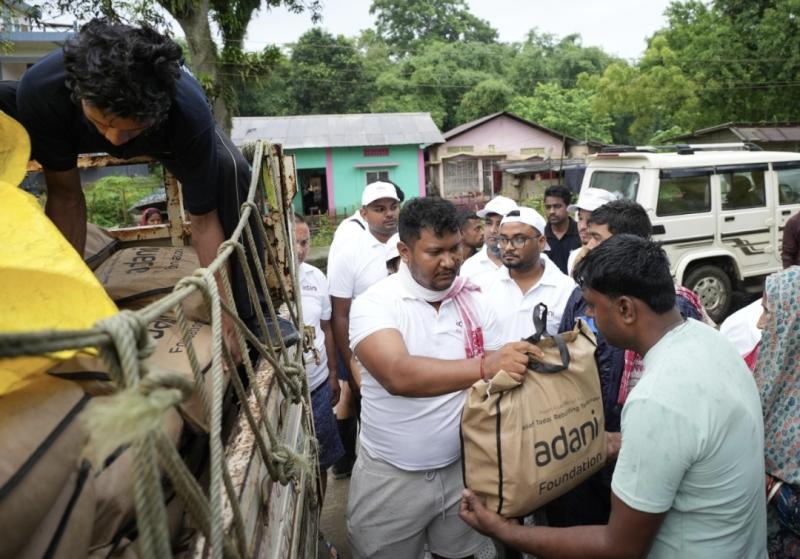 Gautam Adani contributes ₹11 crore to the Chief Minister's Relief Fund, providing relief to 8,000 families.