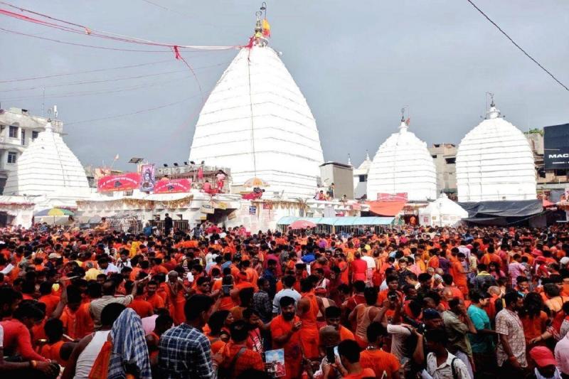 Kanwariya from Durg dies during pilgrimage to Baba Dham; health deteriorated while traveling from Sultanganj to Deoghar  latest news khabargali  